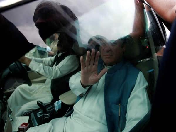 Sharif appears before accountability court in Islamabad Sharif appears before accountability court in Islamabad