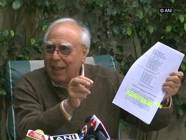 Sibal again issues clarification on Ayodhya matter, targets PM Sibal again issues clarification on Ayodhya matter, targets PM