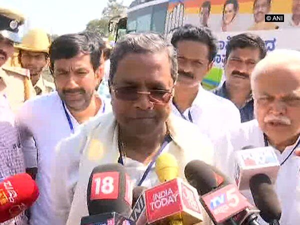 Yogi campaigning in K'taka a minus point for BJP: Siddaramaiah Yogi campaigning in K'taka a minus point for BJP: Siddaramaiah