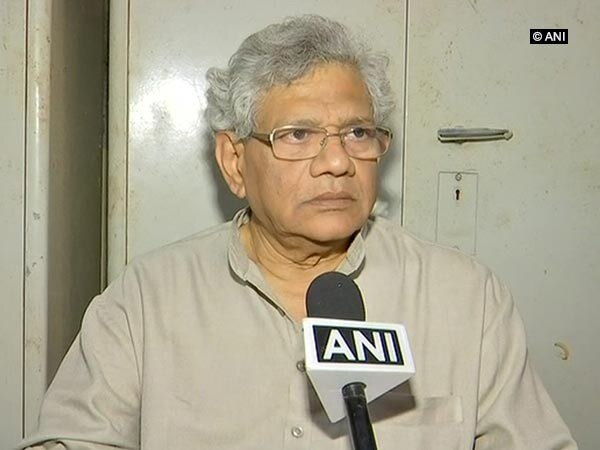 Farmers' protest: Yechury cautions govt of mass movement Farmers' protest: Yechury cautions govt of mass movement