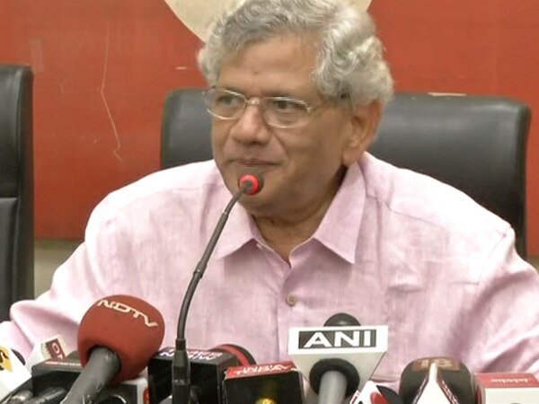 Blatant attack on democratic rights: Yechury on activists' arrest Blatant attack on democratic rights: Yechury on activists' arrest