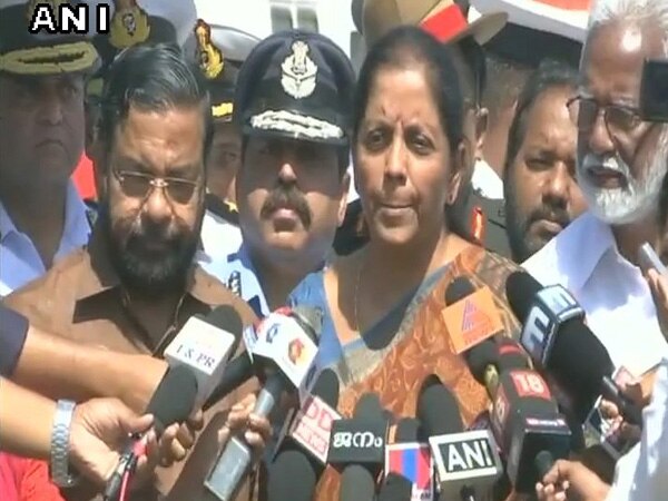 Cyclone Ockhi: 'Won't lose hope' in finding survivors, says Sitharaman Cyclone Ockhi: 'Won't lose hope' in finding survivors, says Sitharaman