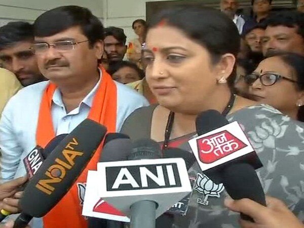 Smriti Irani confident of BJP's win in Gujarat post UP civic polls Smriti Irani confident of BJP's win in Gujarat post UP civic polls