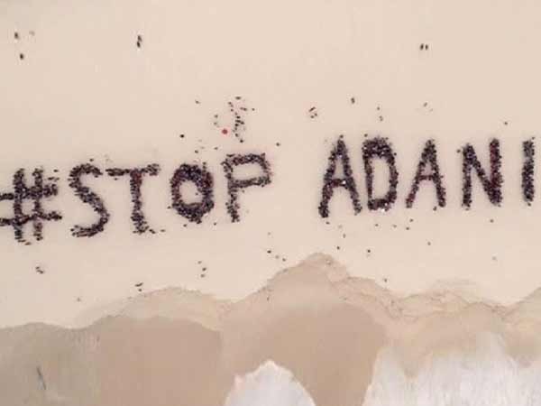 Protests across Australia against Adani coal mine project Protests across Australia against Adani coal mine project