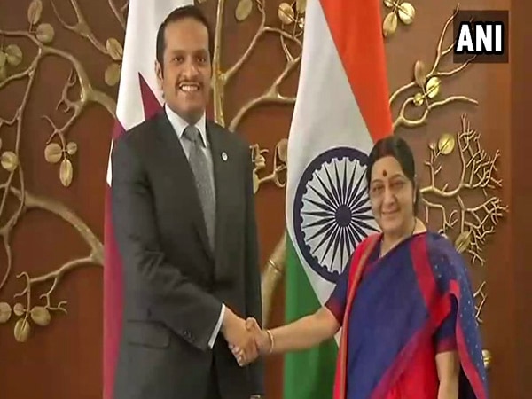 Sushma discusses welfare of Indian workers with Qatar Foreign Minister Sushma discusses welfare of Indian workers with Qatar Foreign Minister