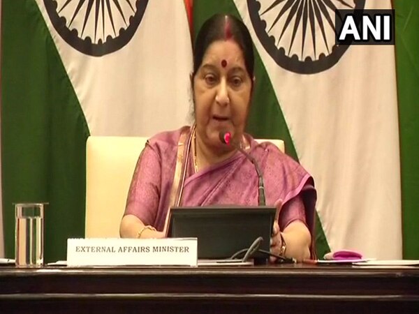 Sushma Swaraj lambasts Congress for creating ruckus in Lok Sabha Sushma Swaraj lambasts Congress for creating ruckus in Lok Sabha