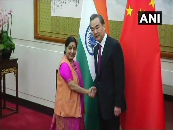 SCO: Swaraj holds talks with Chinese counterpart SCO: Swaraj holds talks with Chinese counterpart