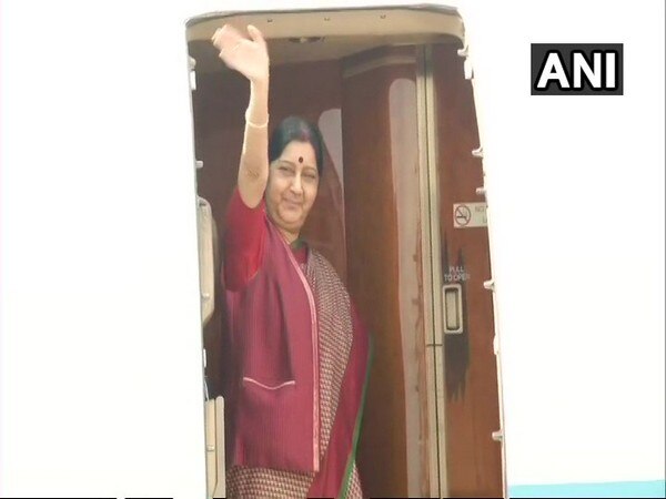 Swaraj embarks on 4-day visit to Vietnam, Cambodia Swaraj embarks on 4-day visit to Vietnam, Cambodia