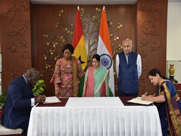 India, Ghana ink 2 MoUs India, Ghana ink 2 MoUs