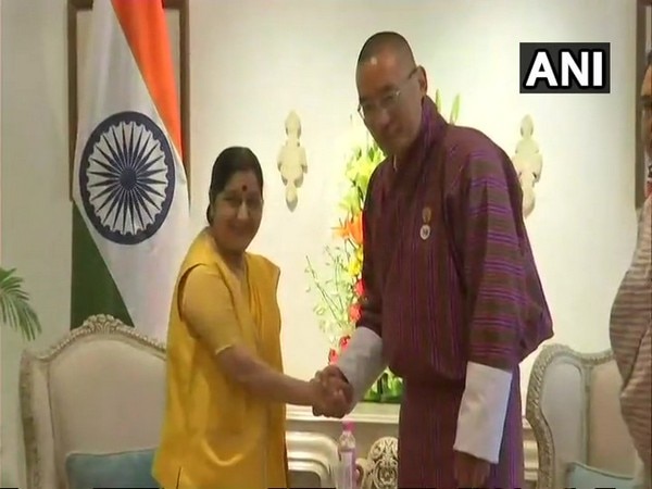 Bhutan PM meets Sushma Swaraj Bhutan PM meets Sushma Swaraj