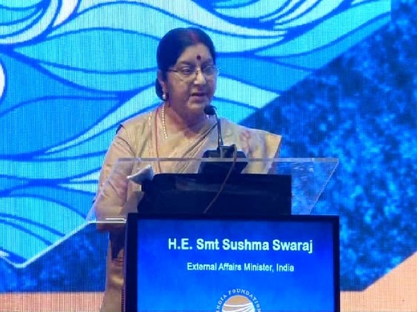 Indian Ocean is central component of free Indo-Pacific region: Swaraj Indian Ocean is central component of free Indo-Pacific region: Swaraj