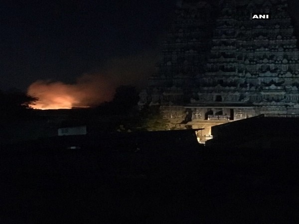 Major fire in Madurai's Meenakshi temple Major fire in Madurai's Meenakshi temple