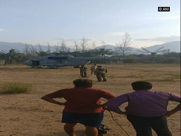 Theni fire: Garud Commando Force, IAF begin rescue operation Theni fire: Garud Commando Force, IAF begin rescue operation