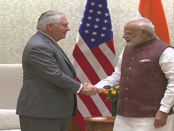U.S. Secretary of State Tillerson meets PM Modi U.S. Secretary of State Tillerson meets PM Modi