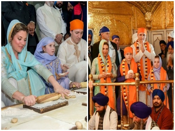 Trudeau, family visits 'Langar Hall', perform 'sewa' at Golden Temple Trudeau, family visits 'Langar Hall', perform 'sewa' at Golden Temple
