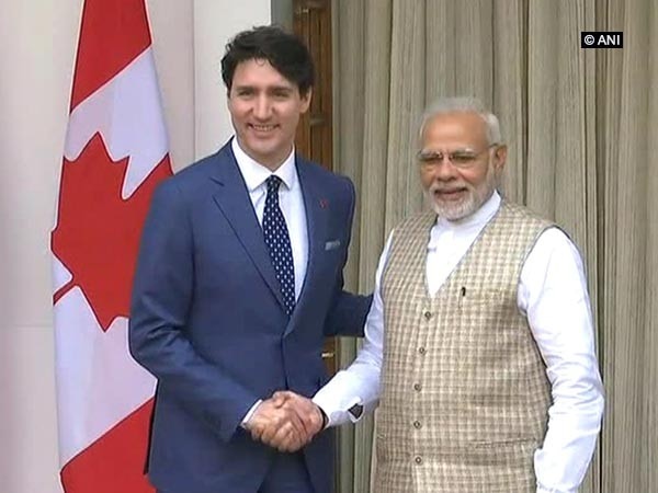 PM Modi meets Trudeau, will hold delegation-level talks PM Modi meets Trudeau, will hold delegation-level talks