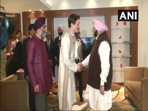 Trudeau, Harjit Sajjan meet Punjab CM Trudeau, Harjit Sajjan meet Punjab CM