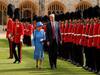 Donald, Melania Trump meet the Queen