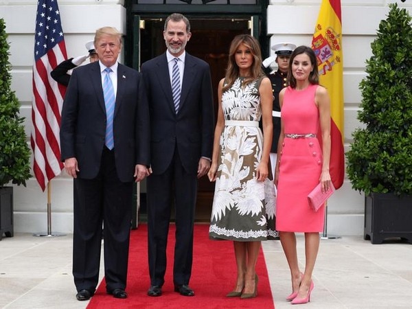 Trump, Melania welcome Spanish royal couple to White House Trump, Melania welcome Spanish royal couple to White House