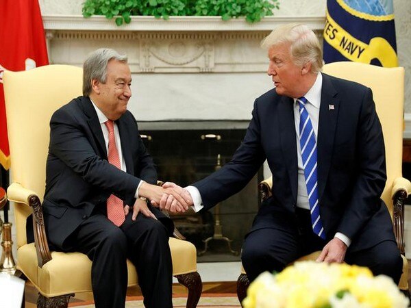 UN chief doing 'very spectacular job', says Trump
