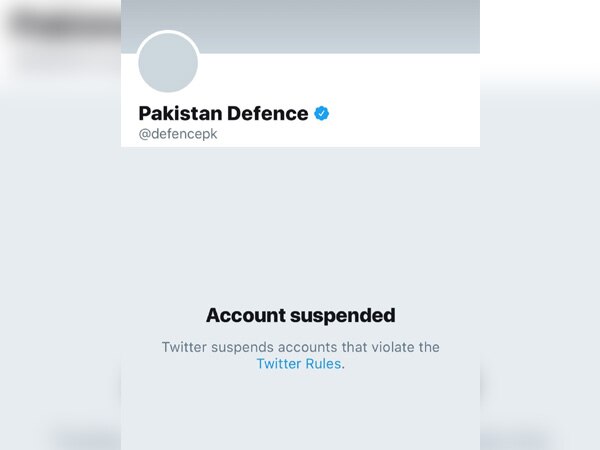 Twitter suspends verified Pak Defense handle for faking Indian picture Twitter suspends verified Pak Defense handle for faking Indian picture