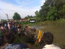 20 school children injured in bus accident