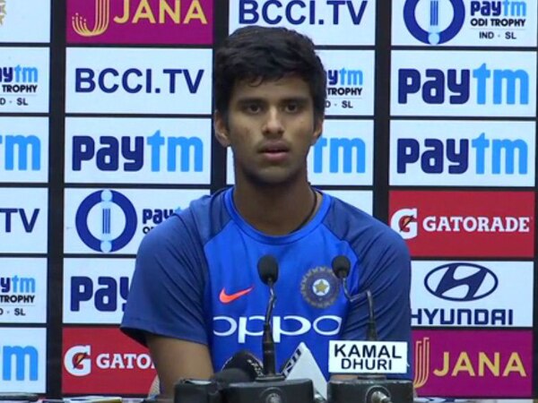 Washington Sundar feels his hardwork paid off Washington Sundar feels his hardwork paid off