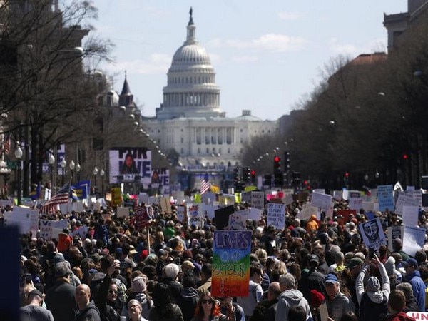 Thousands march against gun violence in Washington D.C. Thousands march against gun violence in Washington D.C.