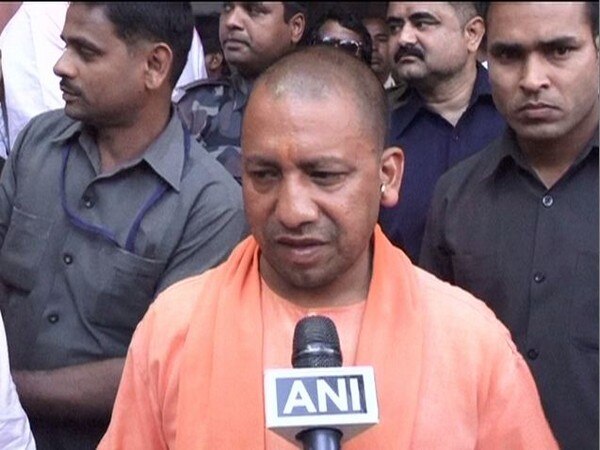 Adityanath launches cleanliness drive in Gomti river bank Adityanath launches cleanliness drive in Gomti river bank