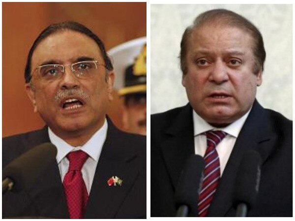 Nawaz Sharif has taken political asylum in London: Zardari Nawaz Sharif has taken political asylum in London: Zardari