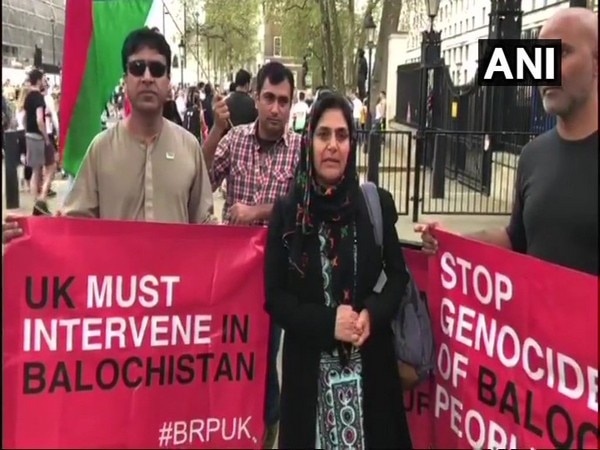 After Seoul, Balochis hold protest in London After Seoul, Balochis hold protest in London