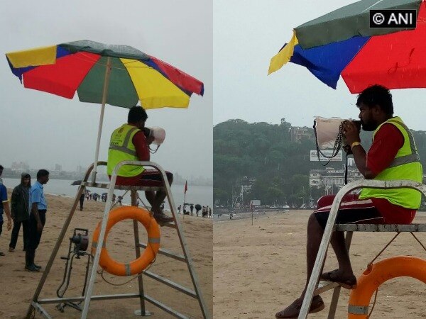 Mumbai rains: Safety measures beefed up near all beaches Mumbai rains: Safety measures beefed up near all beaches
