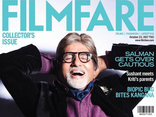 B`day special: Big B laughs his heart out on mag cover B`day special: Big B laughs his heart out on mag cover