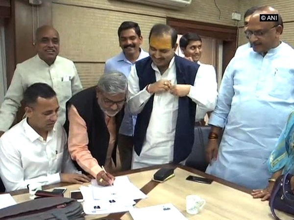 BJP's Thawar Chand Gehlot, Ajay Pratap Singh and Kailash Soni file nomination for RS polls BJP's Thawar Chand Gehlot, Ajay Pratap Singh and Kailash Soni file nomination for RS polls