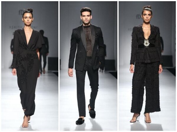 Day 2: Ashish N. Soni brings 'All Black Everything' at AIFW Spring Summer 2018 Day 2: Ashish N. Soni brings 'All Black Everything' at AIFW Spring Summer 2018