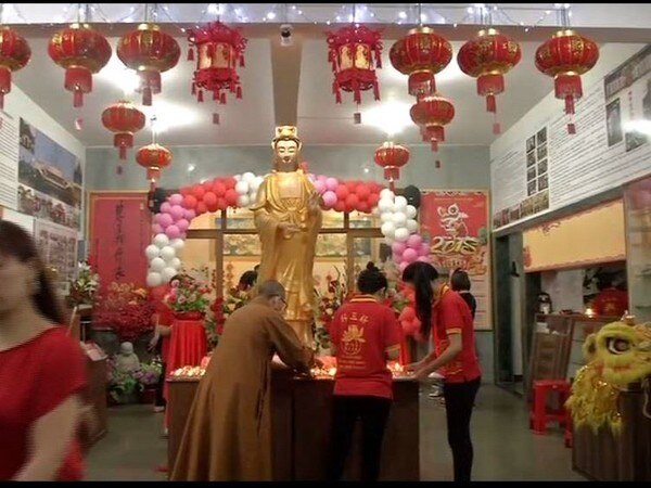 Tibetans mark double New Year with special prayers Tibetans mark double New Year with special prayers