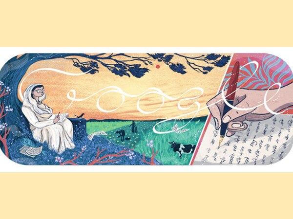 Google celebrates Mahadevi Varma with doodle Google celebrates Mahadevi Varma with doodle