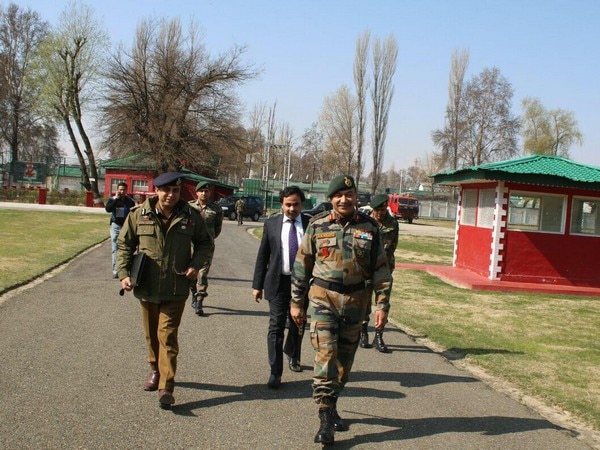 Lt Gen Bhatt chairs security meet at North Kashmir Lt Gen Bhatt chairs security meet at North Kashmir