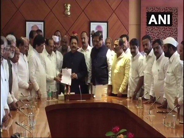 Maratha stir: Congress delegation seeks Governor's intervention Maratha stir: Congress delegation seeks Governor's intervention