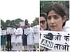 Opposition protest over Muzaffarpur, Deoria shelter home cases