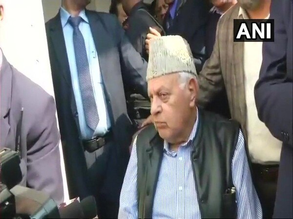 Farooq Abdullah calls for dialogue between India, Pak to restore peace Farooq Abdullah calls for dialogue between India, Pak to restore peace