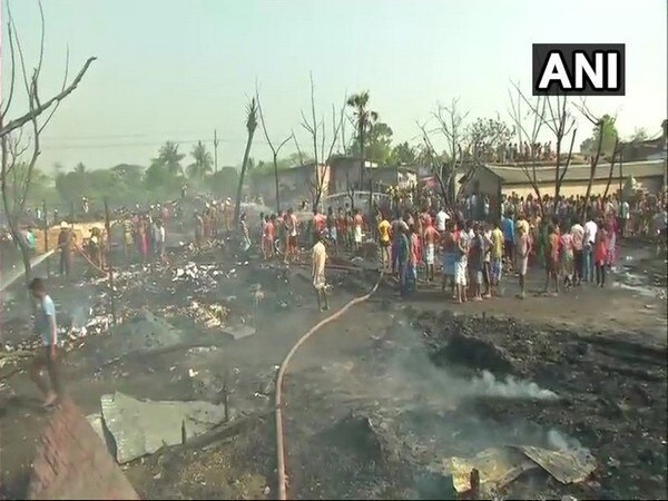 Fire in Kolkata plastic godown, no casualty Fire in Kolkata plastic godown, no casualty