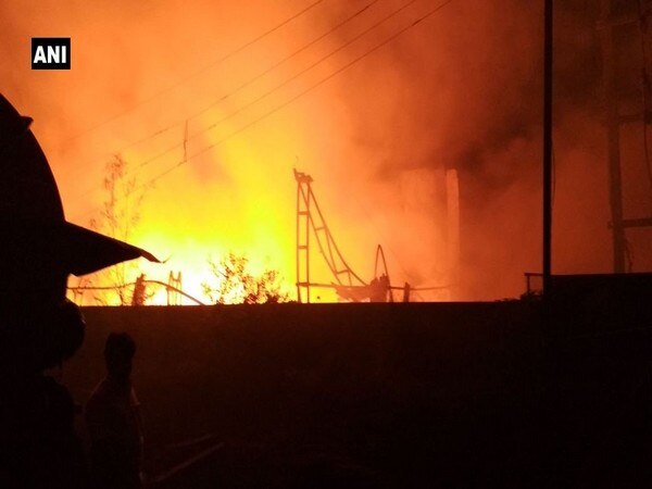 Fire breaks out in Thane's  packaging company Fire breaks out in Thane's  packaging company