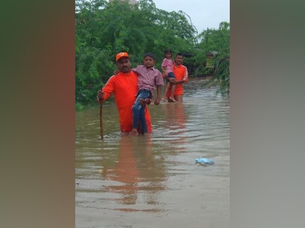 Gujarat floods: NDRF pressed into action Gujarat floods: NDRF pressed into action