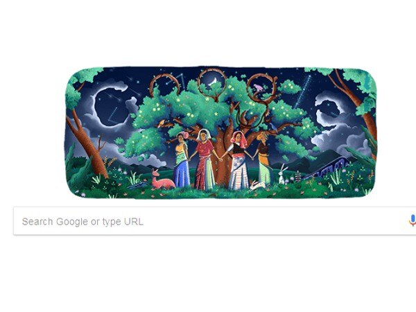 Google doodle marks 45th anniversary of Chipko Movement Google doodle marks 45th anniversary of Chipko Movement