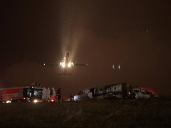 Private jet carrying five onboard crashes on landing at Istanbul Airport Private jet carrying five onboard crashes on landing at Istanbul Airport