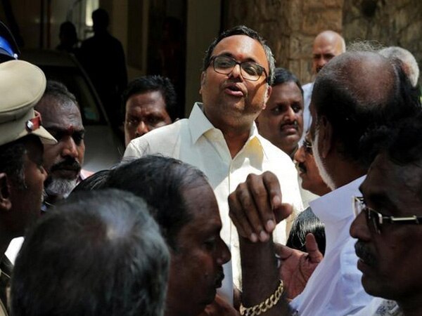 ED conducts raid at Karti Chidambaram's Delhi, Chennai homes ED conducts raid at Karti Chidambaram's Delhi, Chennai homes