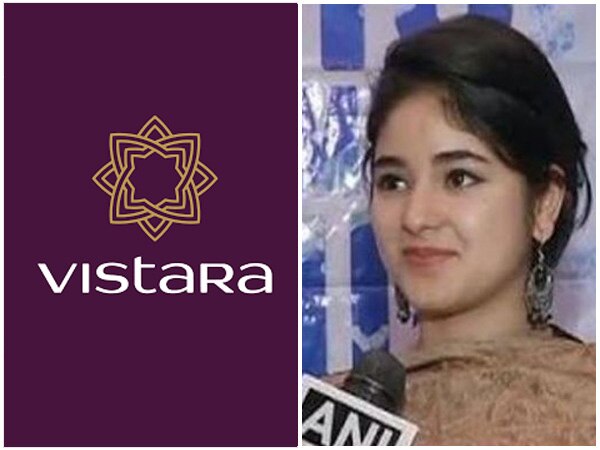 ‘Zero tolerance’ for such behaviour: Vistara on Zaira Wasim alleged harassment 'Zero tolerance' for such behaviour: Vistara on Zaira Wasim alleged harassment