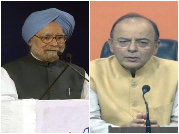 Manmohan, Jaitley train guns at each other over demonetization Manmohan, Jaitley train guns at each other over demonetization