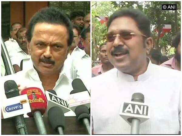 Dhinakaran, Stalin spar over 'Dravida Nadu' issue Dhinakaran, Stalin spar over 'Dravida Nadu' issue